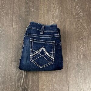 Ariat Women's Boot Cut Jeans - Dark Blue